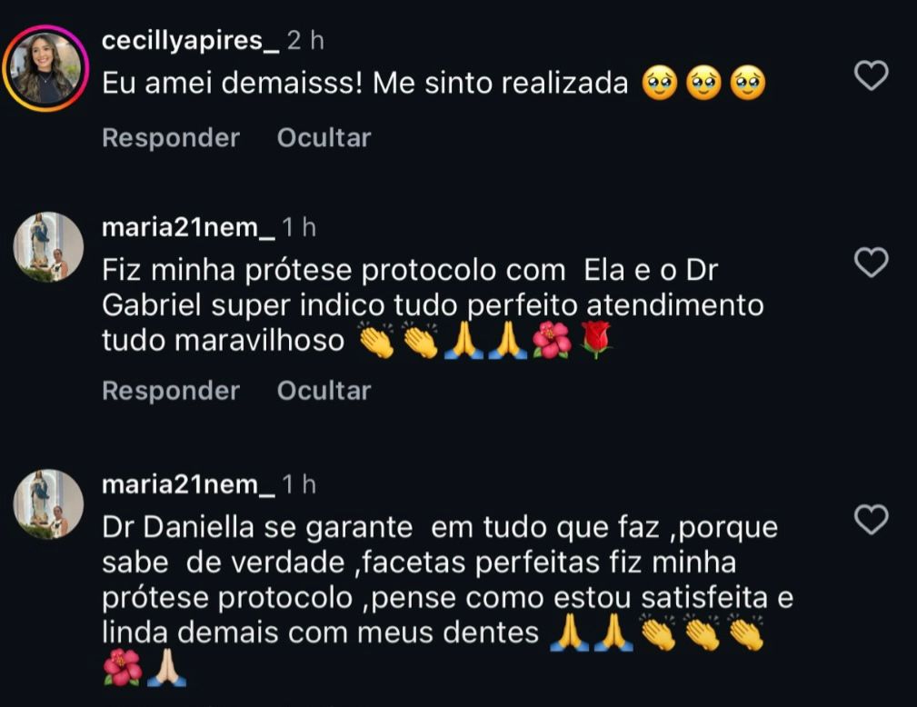 Print de Depoimento 2